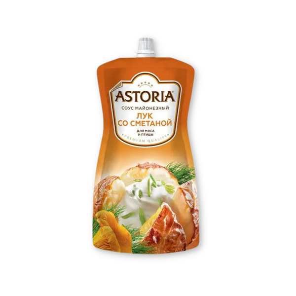 Соус Астория Лук со сметаной 233 г