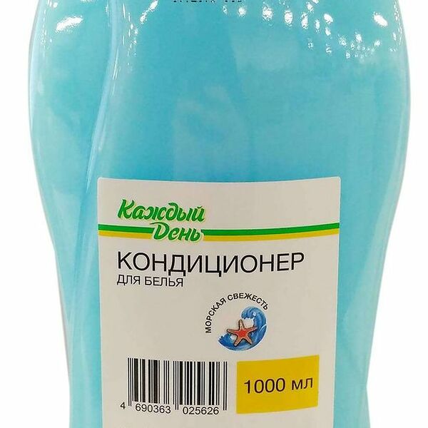Кондиционер для белья Каждый день Морская свежесть 1 л