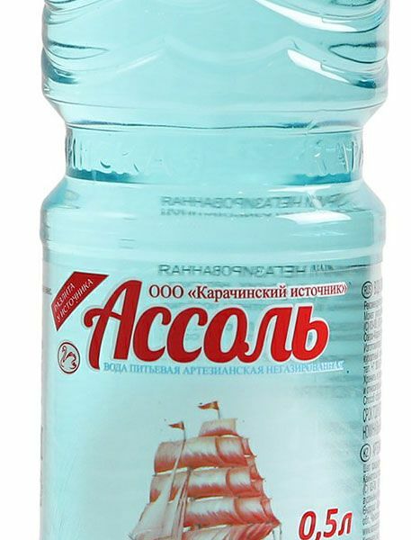 Вода минеральная Ассоль негазированная