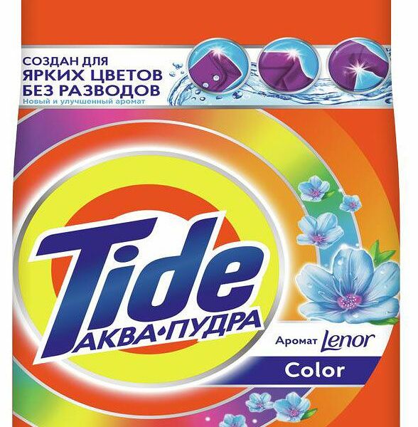 Стиральный порошок Tide Lenor Touch of Scent Color автомат