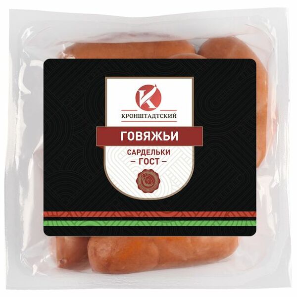 Сардельки Кронштадтский говяжьи, вес