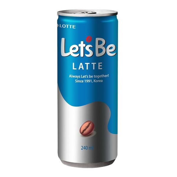Напиток кофейный Lotte let's be Latte 240 мл