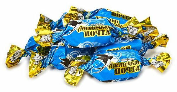 Конфеты Ласточкина Почта, вес