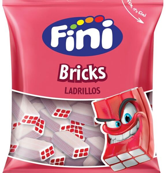 Мармелад Fini жевательный Блоки Клубничный крем 90г