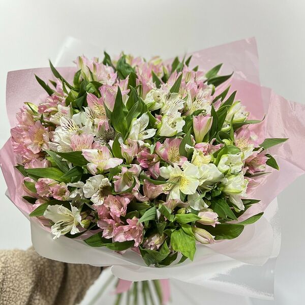 Букет из 25 альстромерий