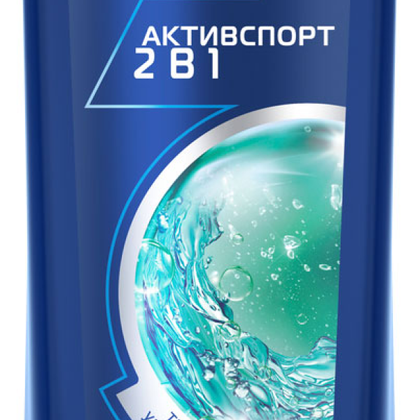 Шампунь Clear Активспорт 2 в 1 против перхоти