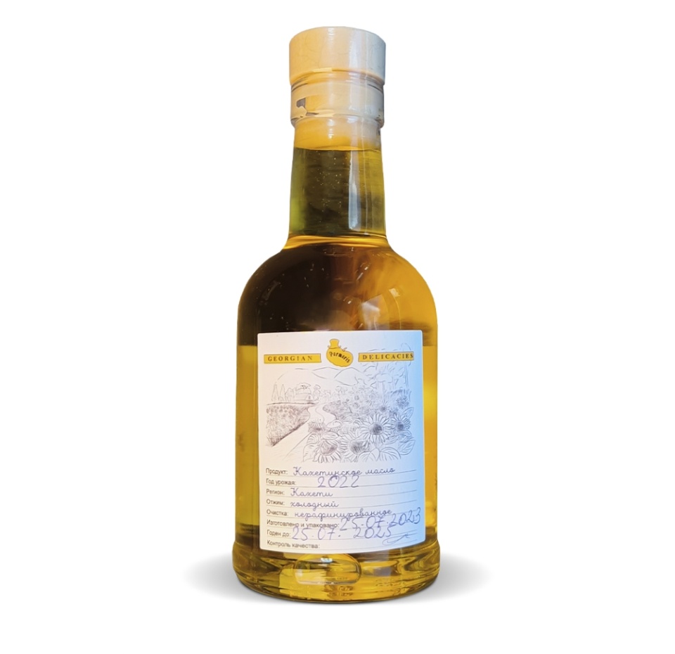 

Масло подсолнечное Permeris кахетинское, 300г