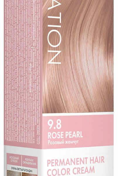 Стойкая крем - краска для волос Concept Fusion Inspiration 9.8 Rose Pearl Розовый жемчуг, 100 мл