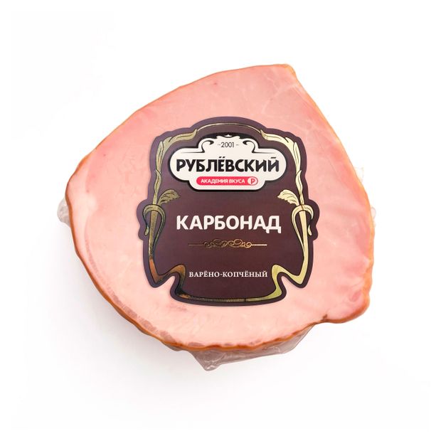 

Карбонад варёно-копчёный Рублёвский 300 г