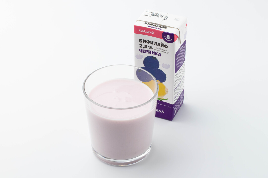 

Бифилайф детский Черника 2,5%