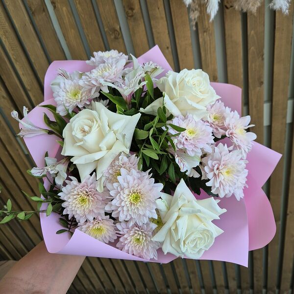 Букет с французскими розами