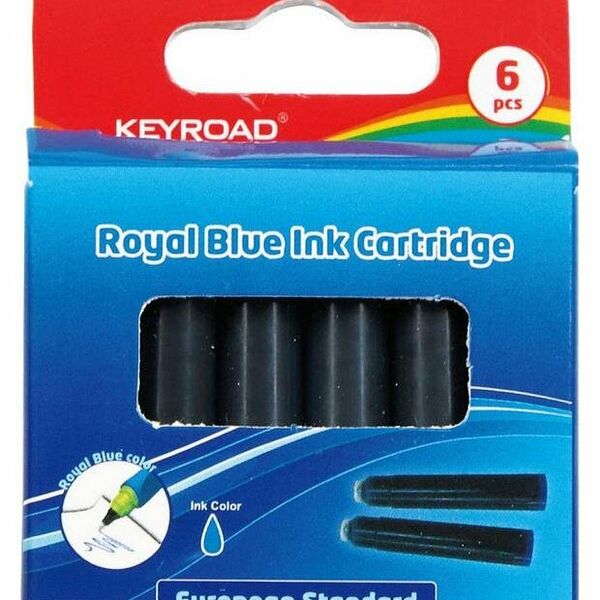 Набор чернильных картриджей Keyroad синие, 6 шт