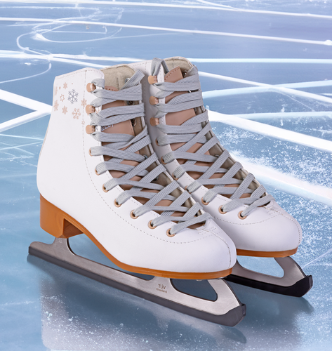 

Коньки фигурные ACTIWELL р. 39, 40, 41, белые, Арт. PW-215 W