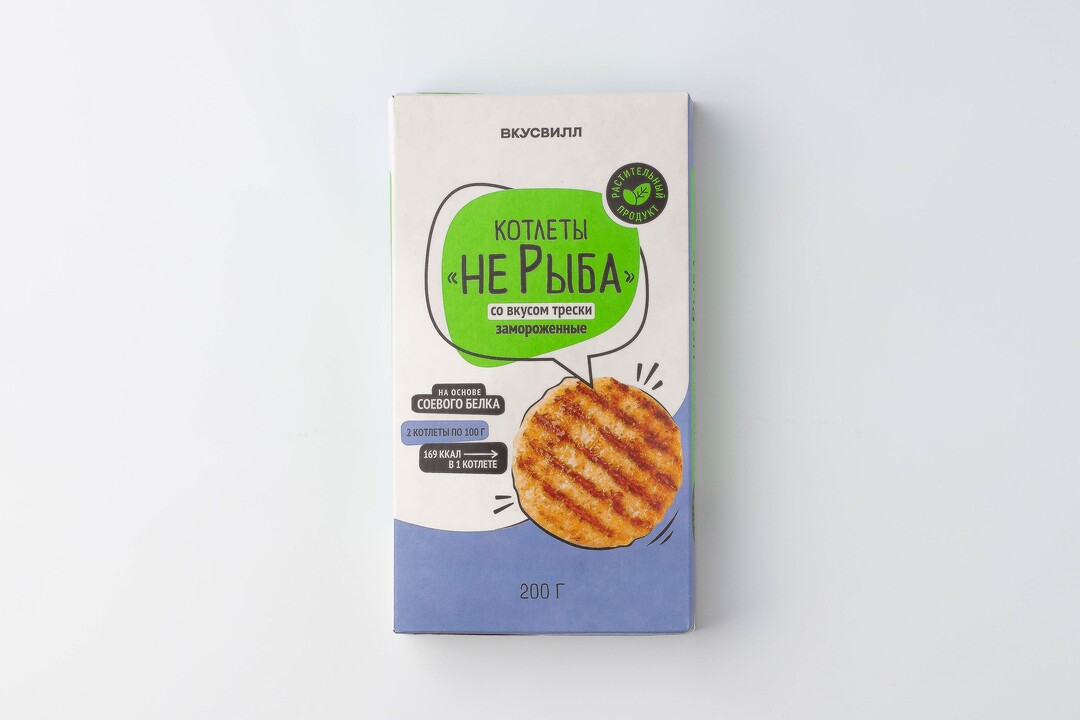 

Котлеты Не рыба со вкусом трески замороженные, 200 г