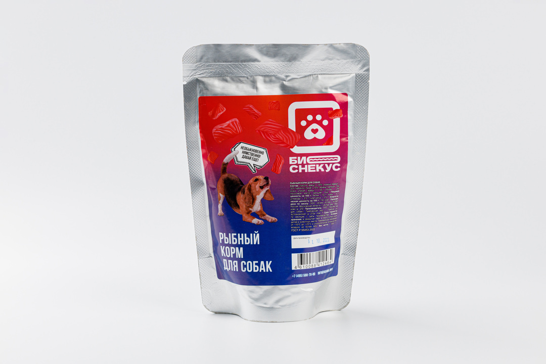 

Корм влажный для собак "Рыба" Биоснекус, 300 гр