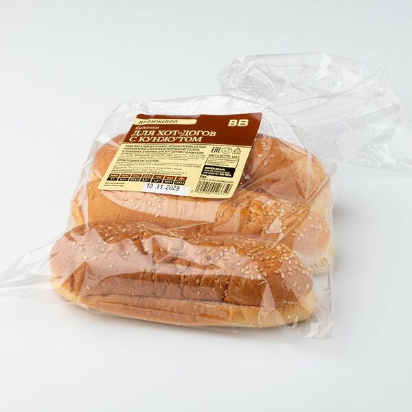 Булочки для хот-догов с кунжутом