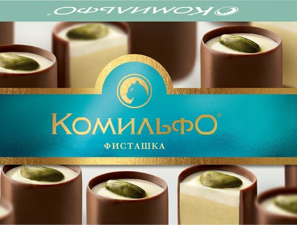 Конфеты Комильфо шоколадные Фисташка 116г в ассортименте