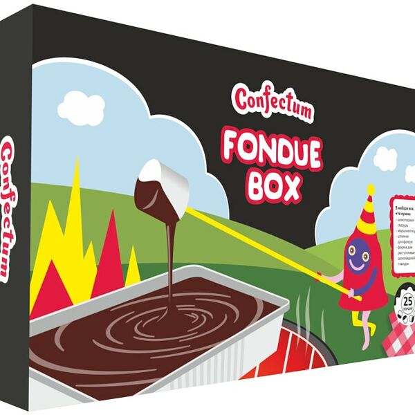 Набор для пикника Confectum Fondue Box 200г