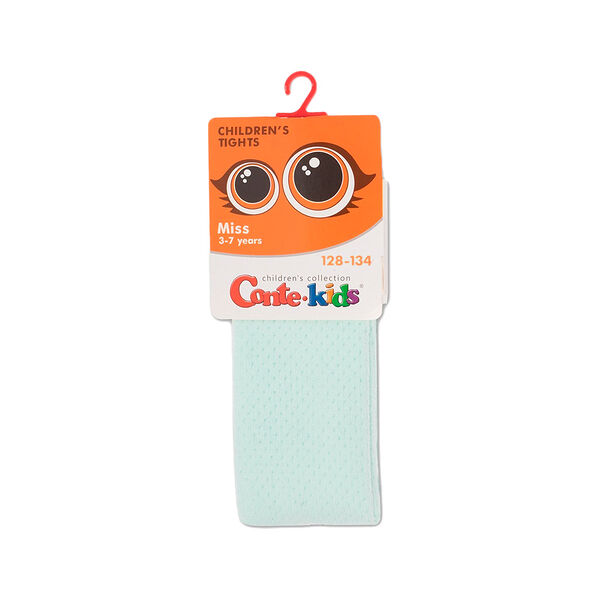 Колготки детские CONTE-KIDS MISS, р.128-134 (20), 616 бледно-бирюзовый