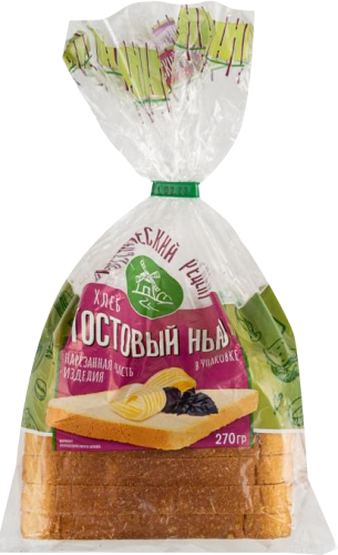 Хлеб Родные просторы Тостовый Нью нарезка