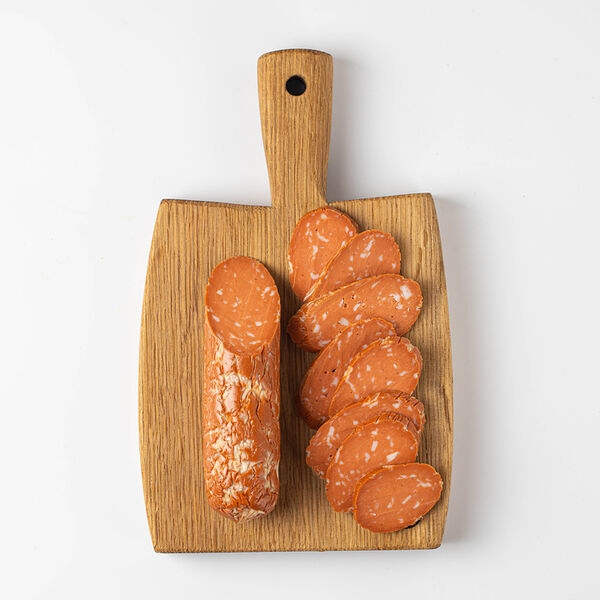 Колбаса вялено-копченая Таллинская на основе злаков