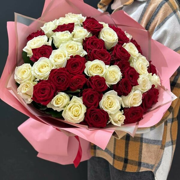 Букет из 51 розы