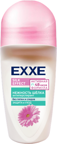 

Дезодорант женский Exxe Нежность шелка антиперспирант роликовый 50 мл