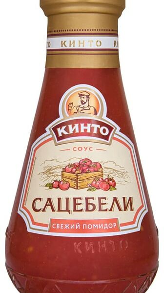Соус томатный Кинто Сацебели свежий помидор 305г