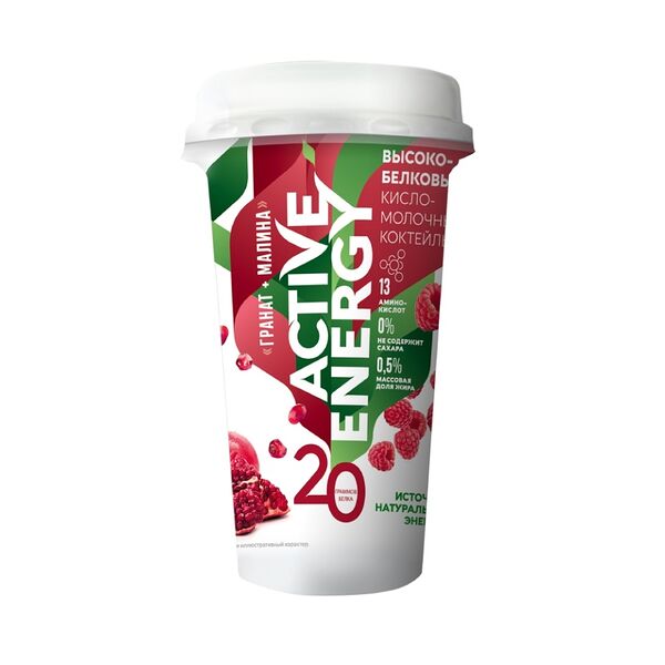 Коктейль высокобелковый кисломолочный Active Energy 