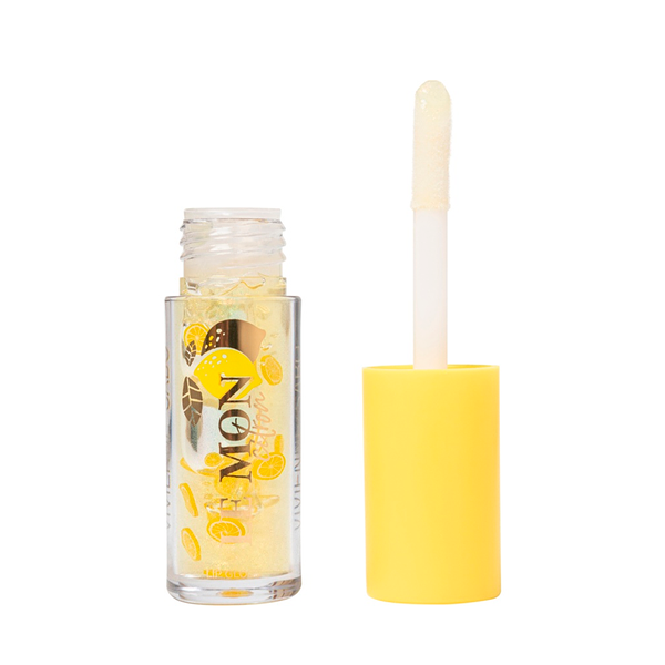 Блеск для губ Vivienne Sabo Lemon Citron Lip Gloss т.02 Лимонный с дуохромными оранжево-золотыми частицами 3,5 мл