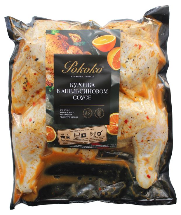 

Курочка Рококо в апельсиновом соусе, вес