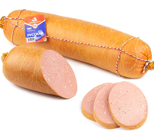 Колбаса вареная Армавирский МК Русская вес