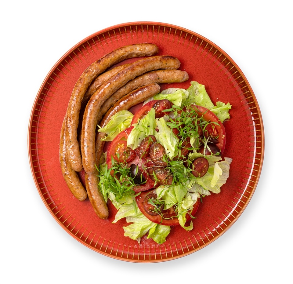 

Колбаски с телятиной и базиликом охлажденные Почти готово, 600г