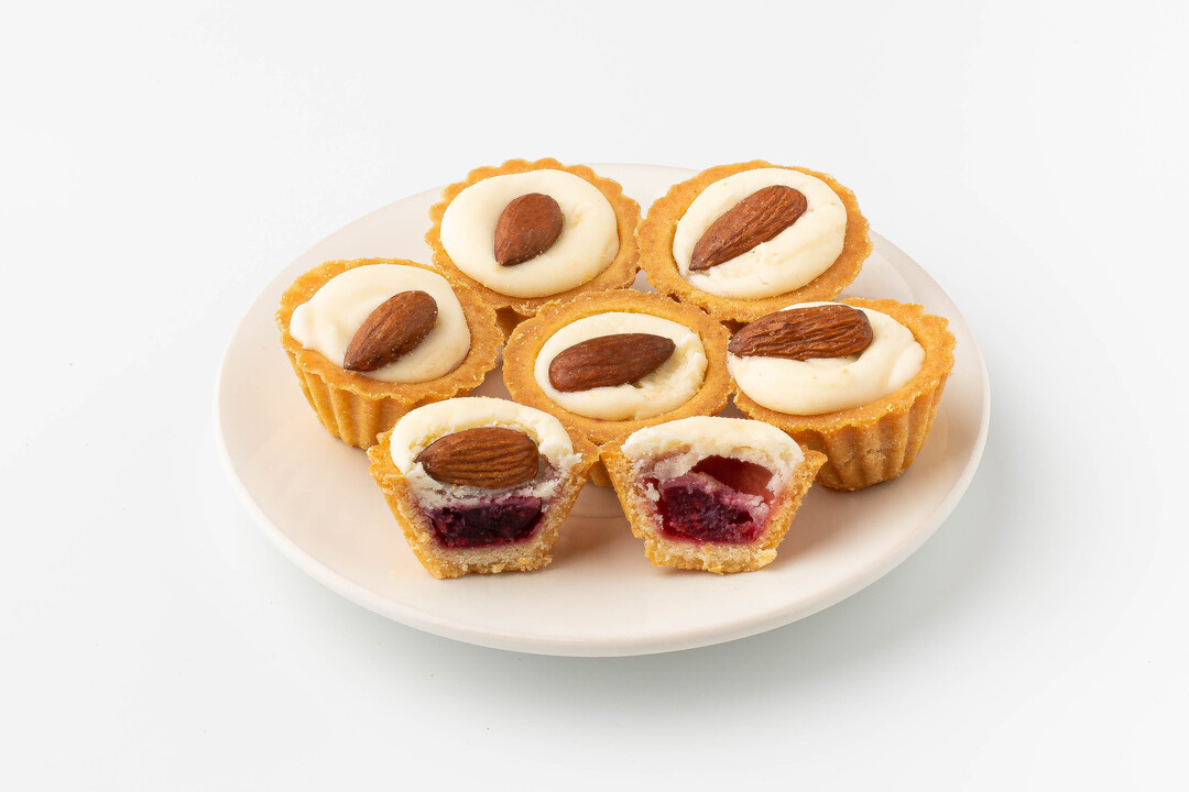 

Печенье песочное ВкусВилл Сладкий сон с малиновым конфитюром и миндалем 100 г