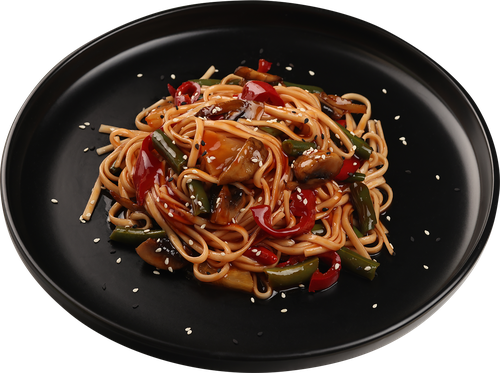 

Овощи в кисло-сладком соусе WOK с яичной лапшой, 400 г