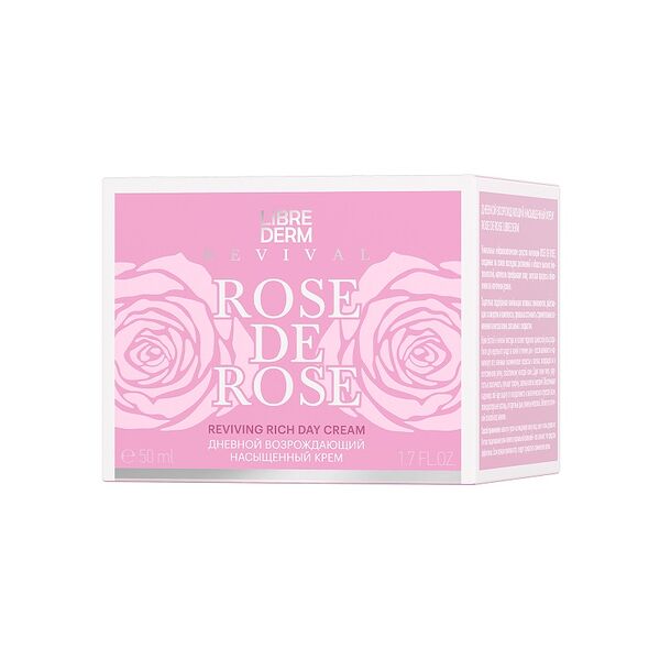 Крем для лица Librederm Rose de Rose возрождающий дневной насыщенный 50 мл