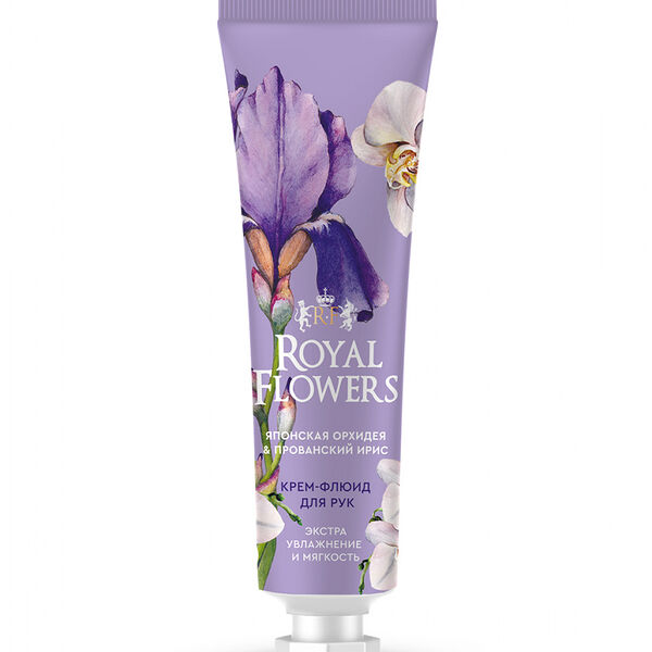 Крем-флюид для рук ROYAL FLOWERS Экстра увлажнение и мягкость