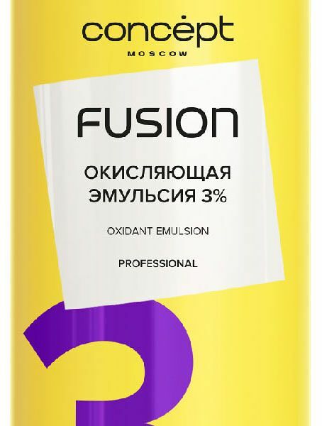 Окисляющая эмульсия для волос Concept Fusion Oxidant Emulsion 3% 