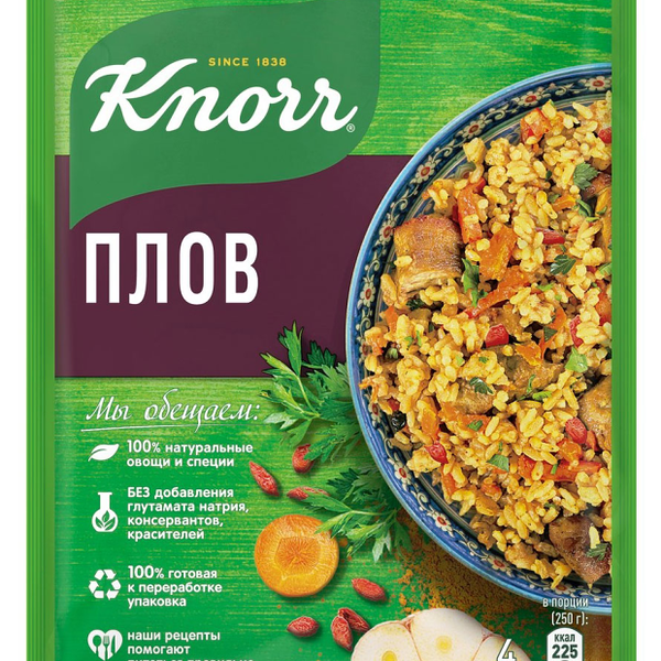 Приправа Knorr На второе Плов 27 г