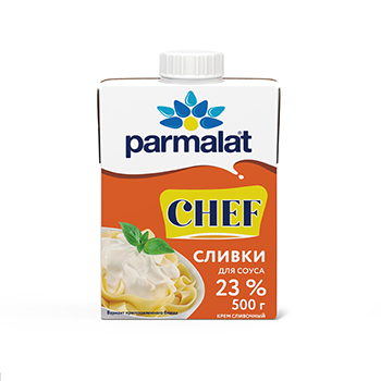 

Сливки Parmalat для соусов 23% 500 г