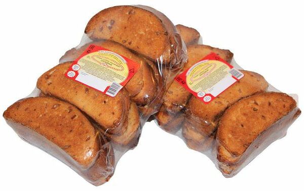 Сухари Ореховые ТМ Алексинский хлебокомбинат