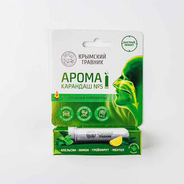 Арома-карандаш №5 Лимон, Крымский травник