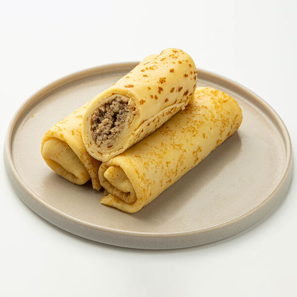 Блины с мясом