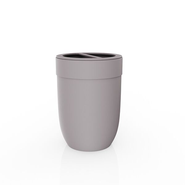 Стакан для зубных щеток Marseille, пластик, 8x11 см