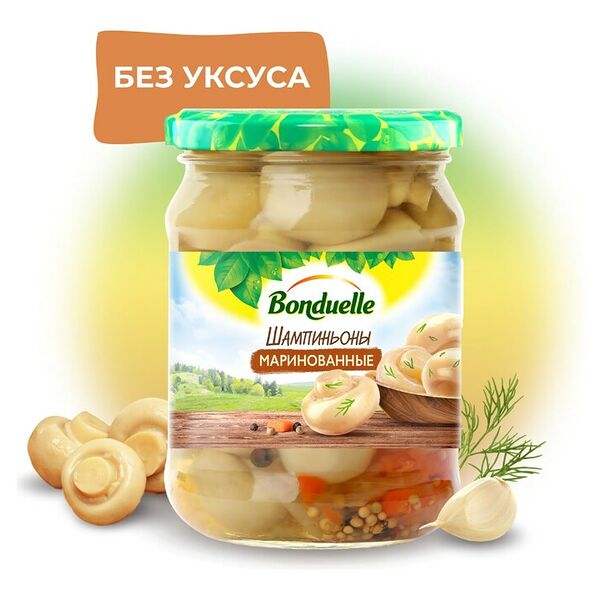 Шампиньоны по-провански Bonduelle с ароматными травами
