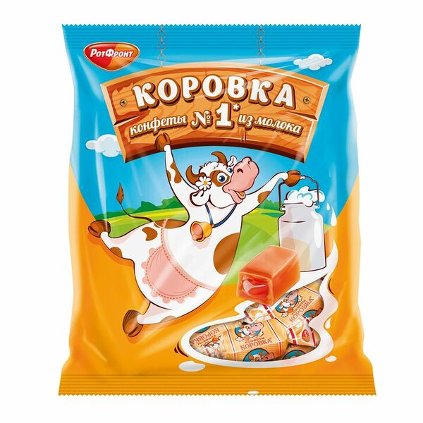 Конфеты Рот Фронт Коровка 180г