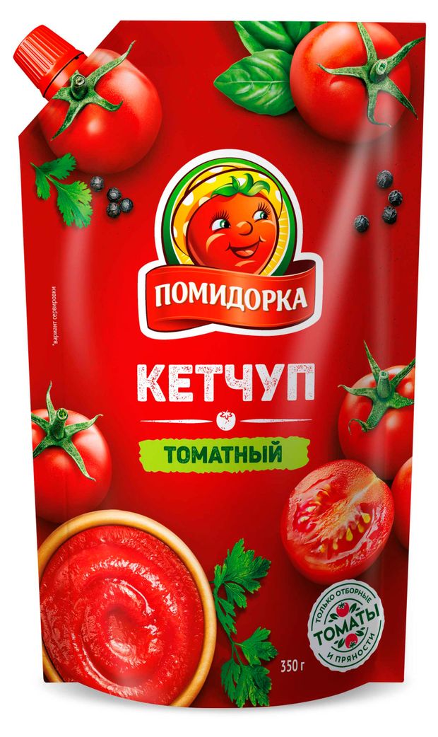

Кетчуп Томатный Помидорка 350 г