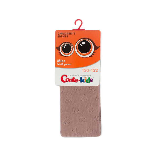 Колготки детские CONTE-KIDS MISS, р.150-152 (22), 609 пепельно-розовый