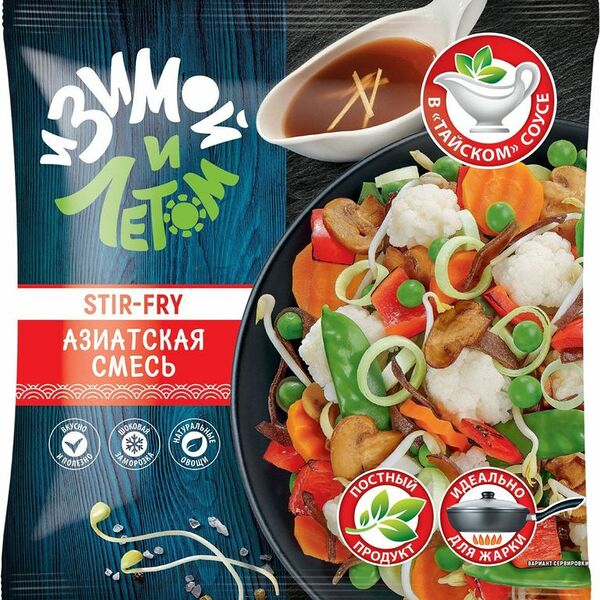 Азиатская смесь и Зимой и Летом в Тайском соусе 400 г