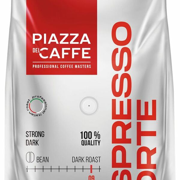 Кофе в зернах Piazza del Caffe Espresso Forte 1 кг